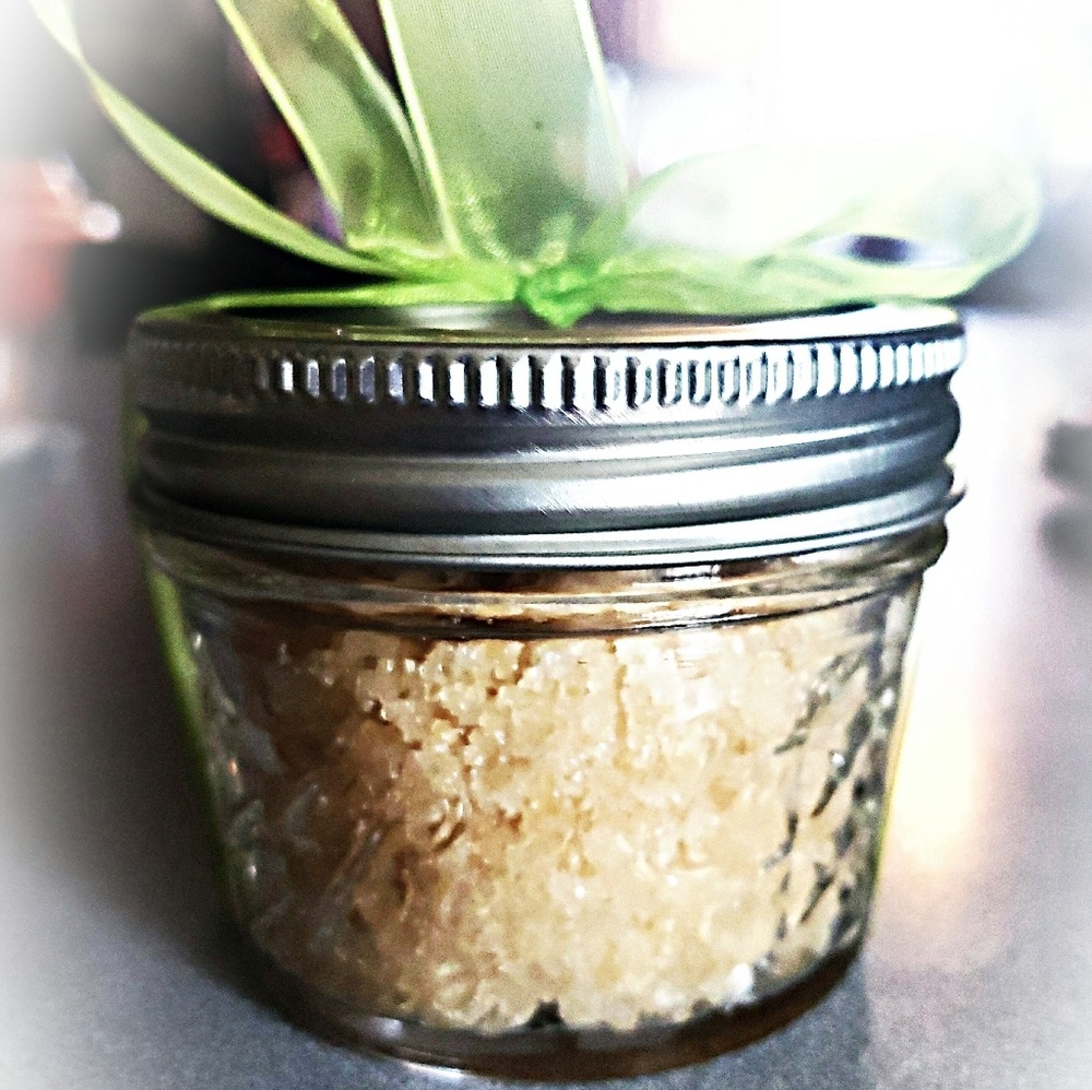 Homemade Sugar Scrub with Essential Oil